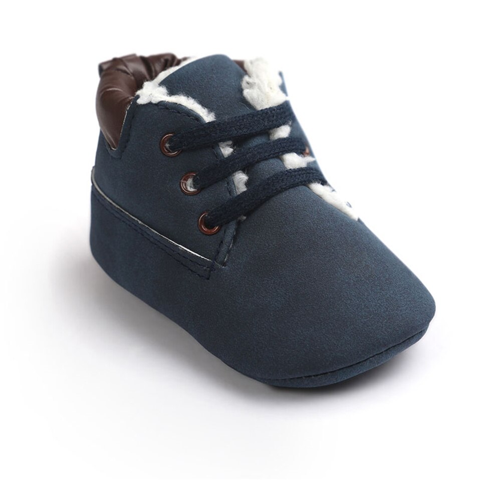 Casual Winter Classic Baby Kinderen Houden Warm Babyschoenen Schoenen Crib Babe Sneakers Zachte Zolen Hoge Top Laarzen