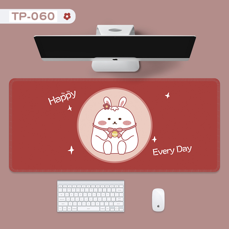 Leuke Oversized Muismat Toetsenbord Laptop Bureau Pad Rubber Pols Antislip Bureau Mat Desktop Organizer Computer Accessoires: 60