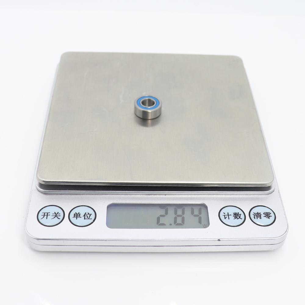 686-2RS Bearing ABEC-3 ( 10 PCS ) 6x13x5 mm Miniature 686RS Ball Bearings 618/6RS Blue Sealed 686 2RS Rulman