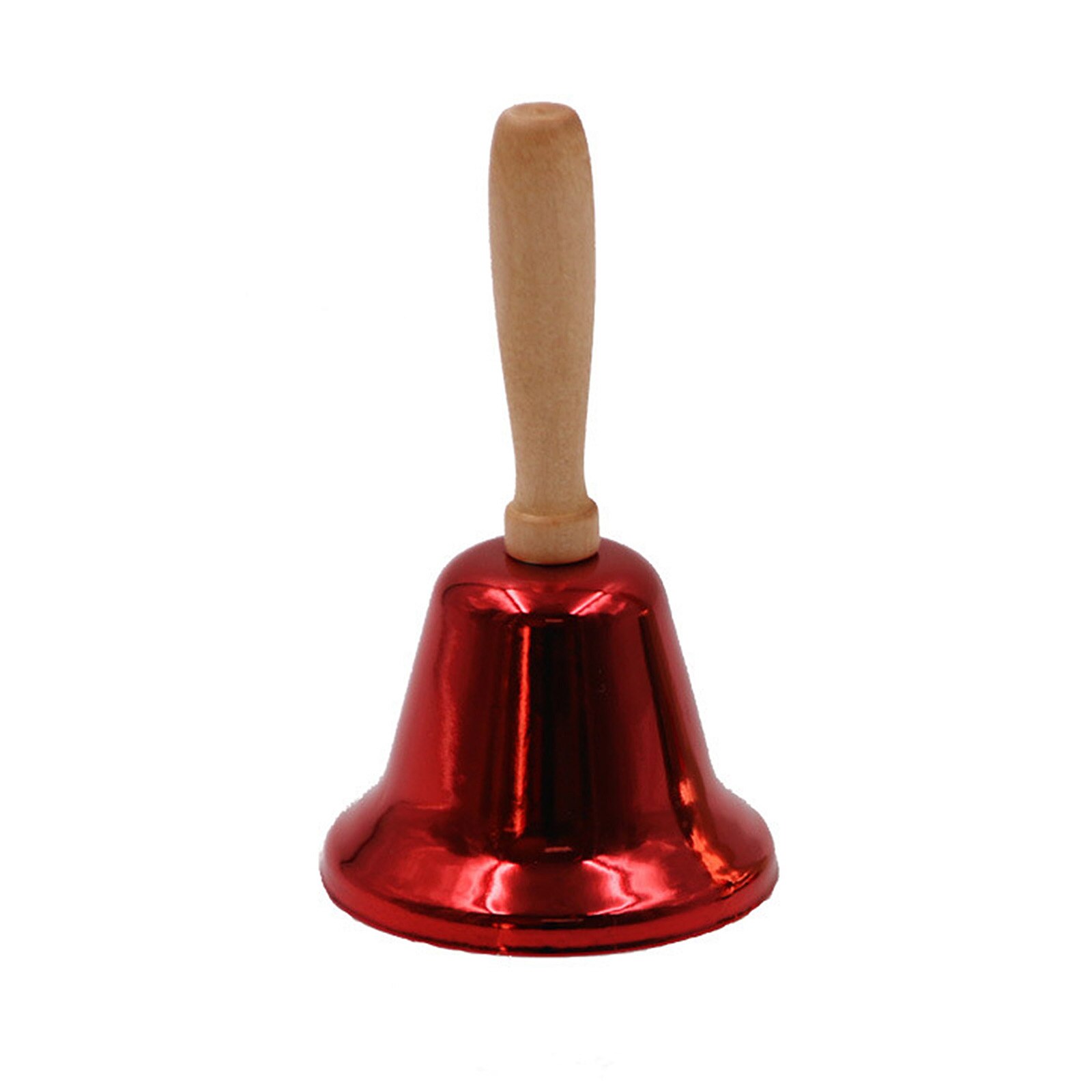 Jingle Bells Christmas Bell Christmas Products Hand Bell Metal Bells Christmas Celebrate Iron Art Festival Party Xmas Rattles: Red