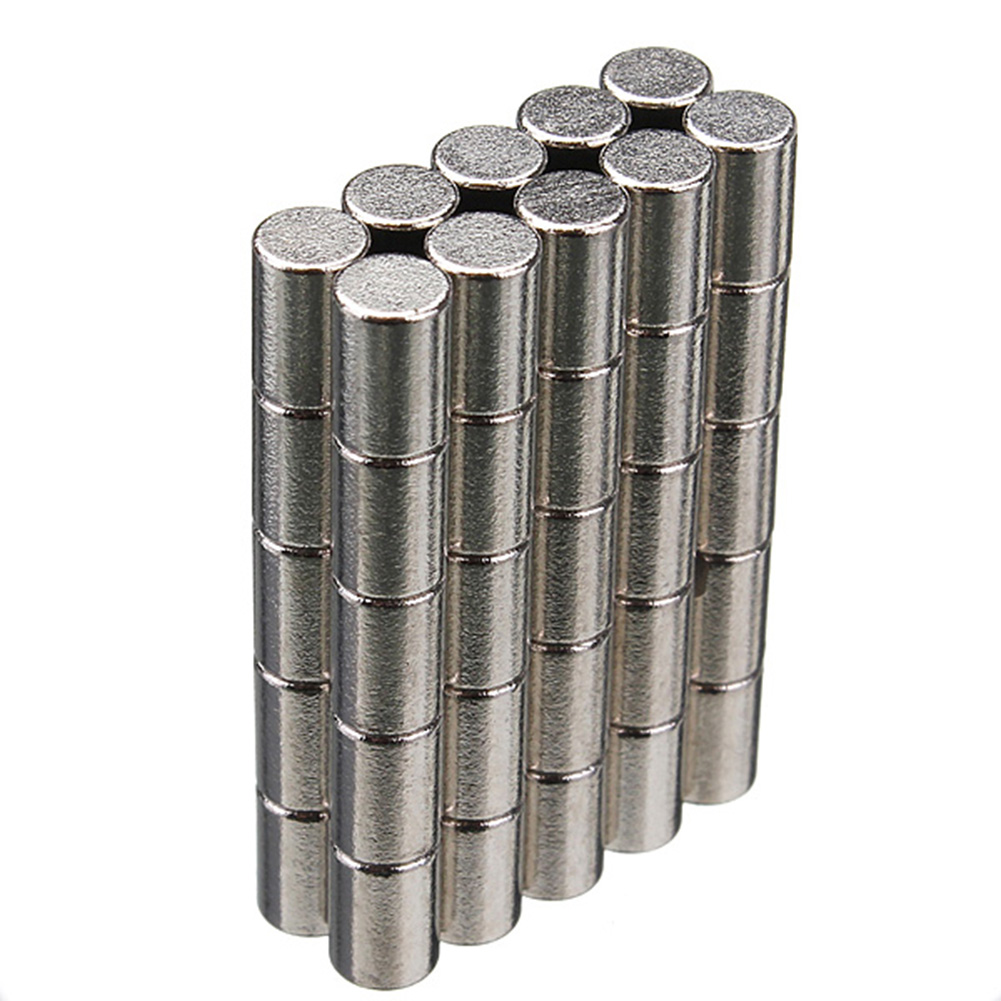 50 stuks 4x6mm N52 Super Sterke Cilinder Blokken Zeldzame Aarde Neodymium Magneten