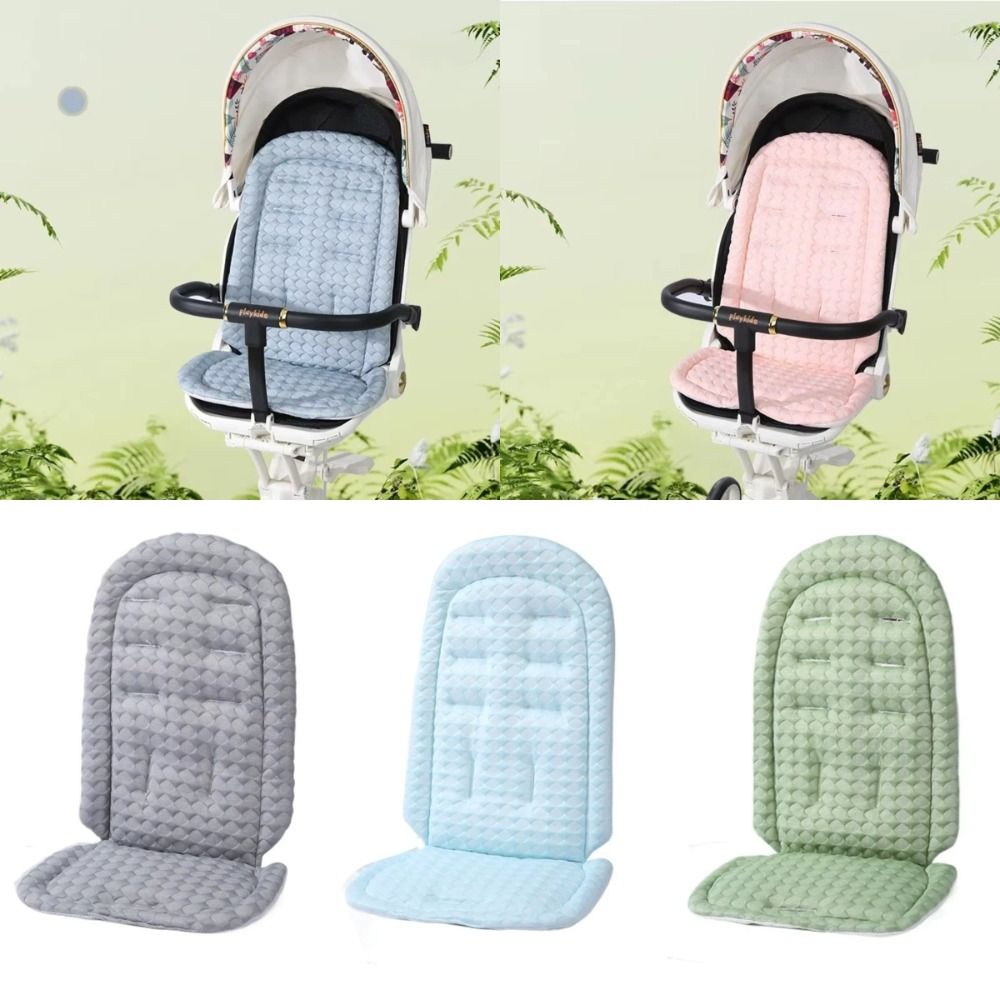 Universele Kinderwagen Koelmat Ademend Zacht Kinderwagen Kussen Ondersteuning Liner Pad Multifunctionele Kinderwagen Mat