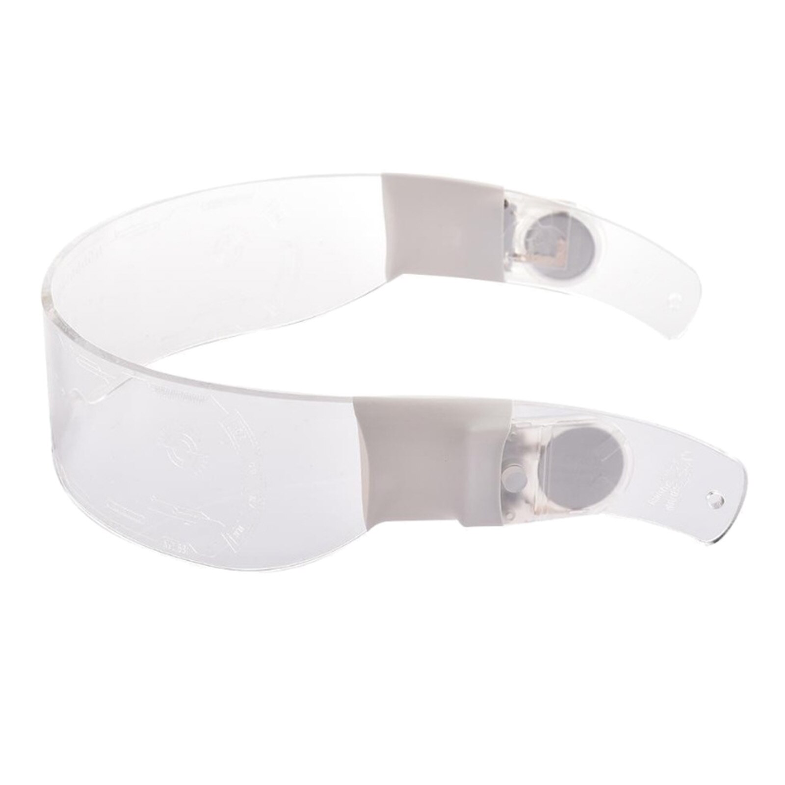 Visor Sunglasses Futuristic LED Shield Glasses for Women and Men Party Accessories