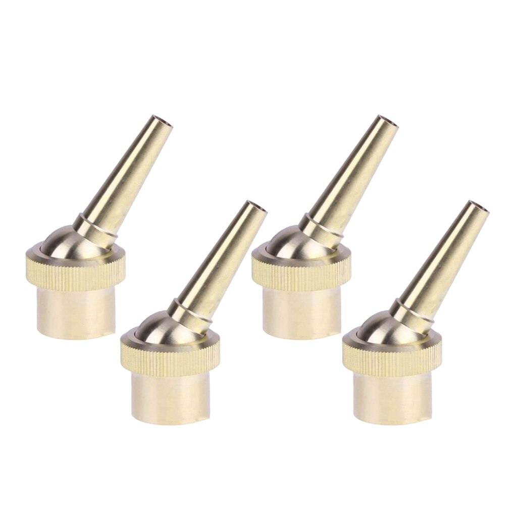 4x 1/2 "DN15 ugello fontana spruzzatore testa di spruzzo d'acqua ottone di forma diritta