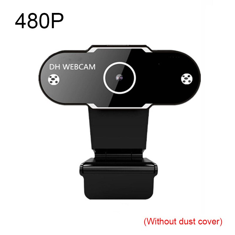 Computer Webcam Full Hd 2K Webcam Camera Digitale Webcam Met Micphone Voor Laptop Desktop Pc tablet: 480P