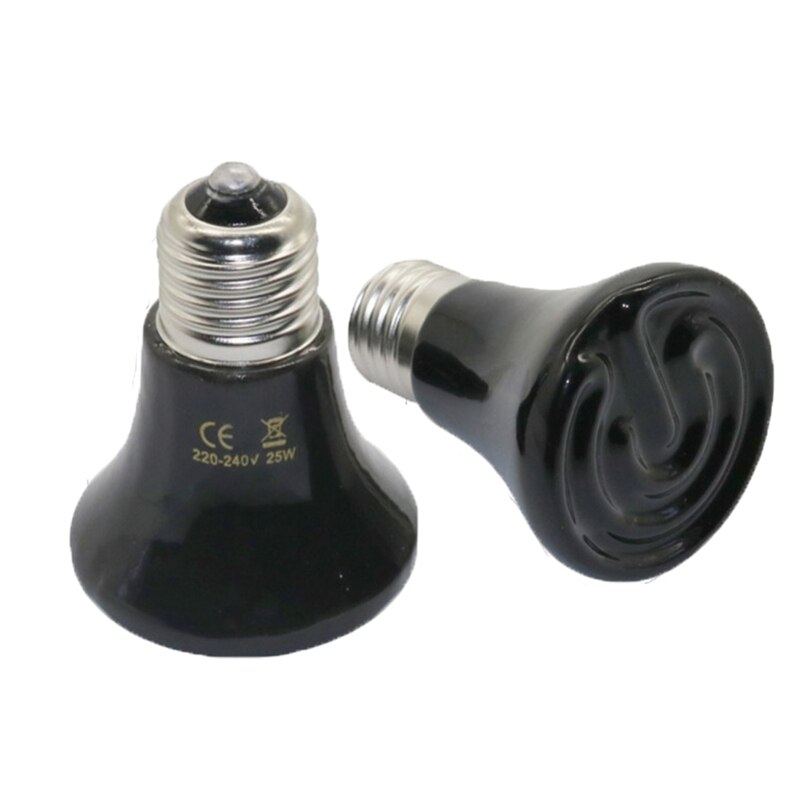 25-100W Reptiel Ras Ceramic Heat Emitter Heater Light Broedmachine Lamp