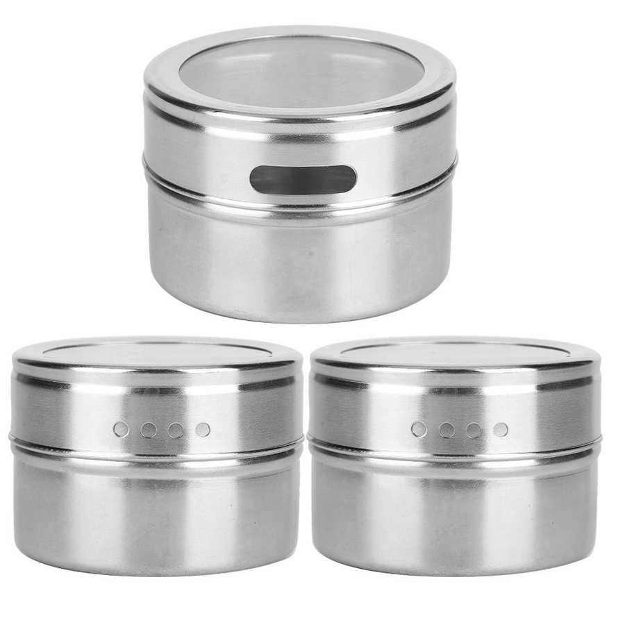 3Pcs Stainless Steel Seasoning Pot Can Spice Condi... – Grandado