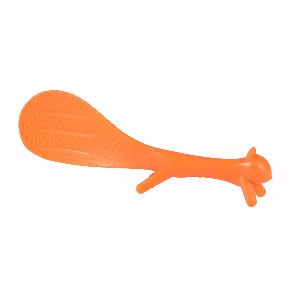 Stylish Kitchen Gadget Cute Squirrel Rice Paddle Standable Rice Spoon Non-Stick Rice Spoon