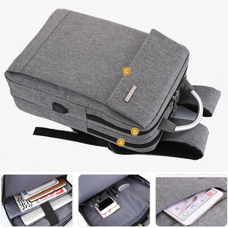 étanche sac à dos pour ordinateur portable Anti-vol hommes sacs à dos voyage d'affaires sac à dos mâle adolescent garçons filles cartable Mochil