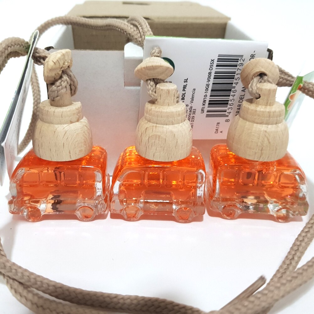 Minicars - 3 Ambientadores para Coche PIRULETA - VAN 7ml - Deliciosa Fragancia