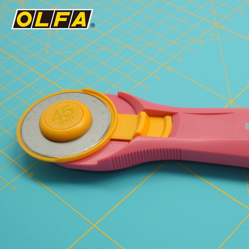OLFA Rotary Cut Knife Cutter 45mm Pink OLFA RTY-2C/PIK Knife Knife RTY-2C PIK