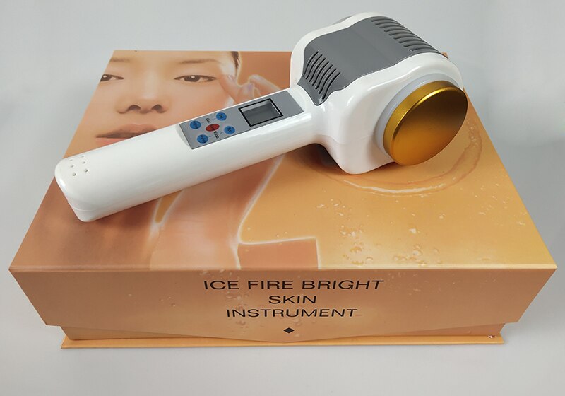 Cold Hammer Cryotherapy Warm Ice Heating Facial Skin Lifting Tighten skin Rejuvenation Skin Care Device