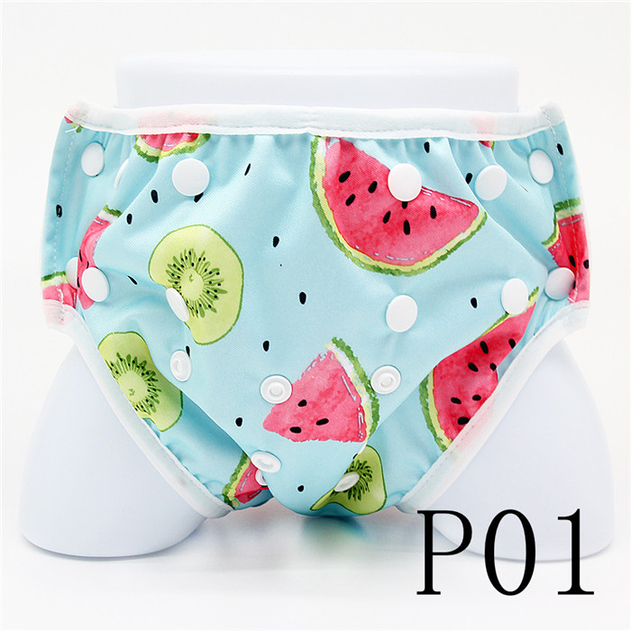 Goodbum Swim Diaper For Baby Waterproof Spa Swimming Nappies Washable Size Adjustable Cute Cloth Diaper Pant