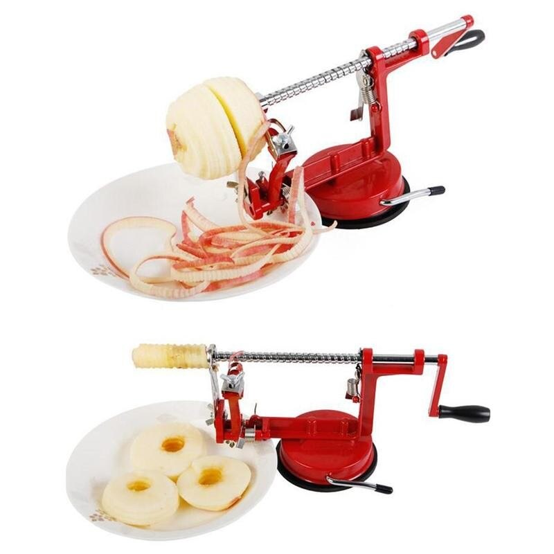 Stainless Steel 3 in 1 Apple Peeler Fruit Peeler Slicing Apple Machine Peeled Machine Tool Fruit V0B1