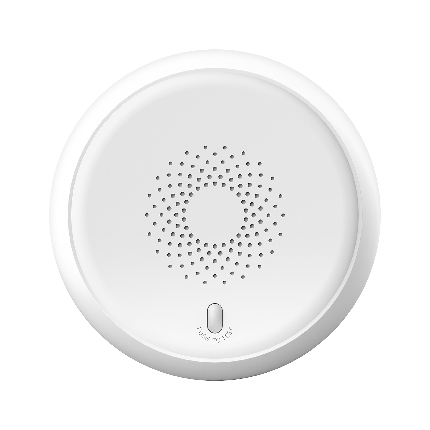 ZigBee Smoke Sensor Wireless Fire Alarm Automatic Intelligent Household Alarm Sensor White RSH-ZigBee-SS01