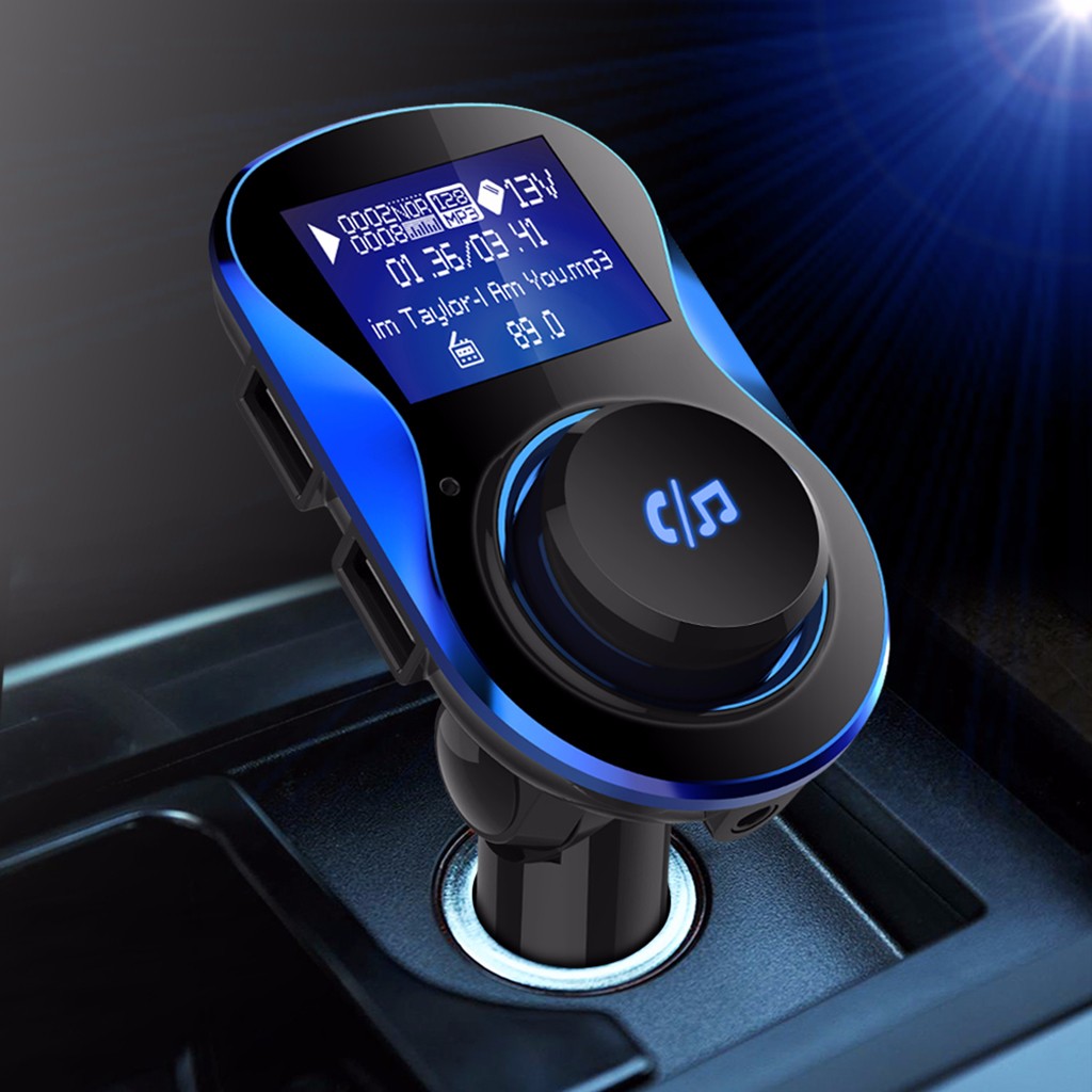 Bluetooth FM Transmitter MP3 Player Kit Hands-free Car Flash USB Support TF Card Input 5V / 3.1A FM Modulator