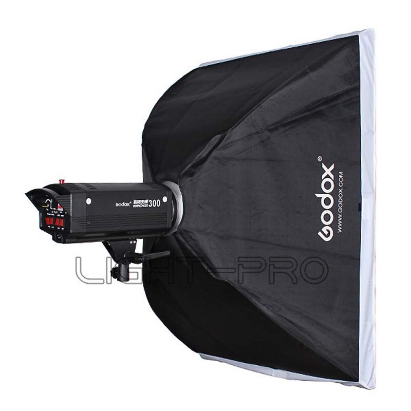 Godox 70Cm * 100Cm Speedlite Studio Strobe Flash Photo Reflecterende Softbox Softbox Diffuser