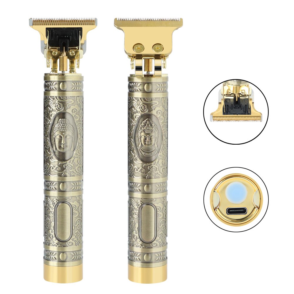 Cortadora de pelo para hombre, afeitadora de barba sin cabeza, maquinilla de afeitar eléctrica, inalámbrica, corte USB, barbería cortapelos cortar pelo corta pelo hombre barba hair peluquería