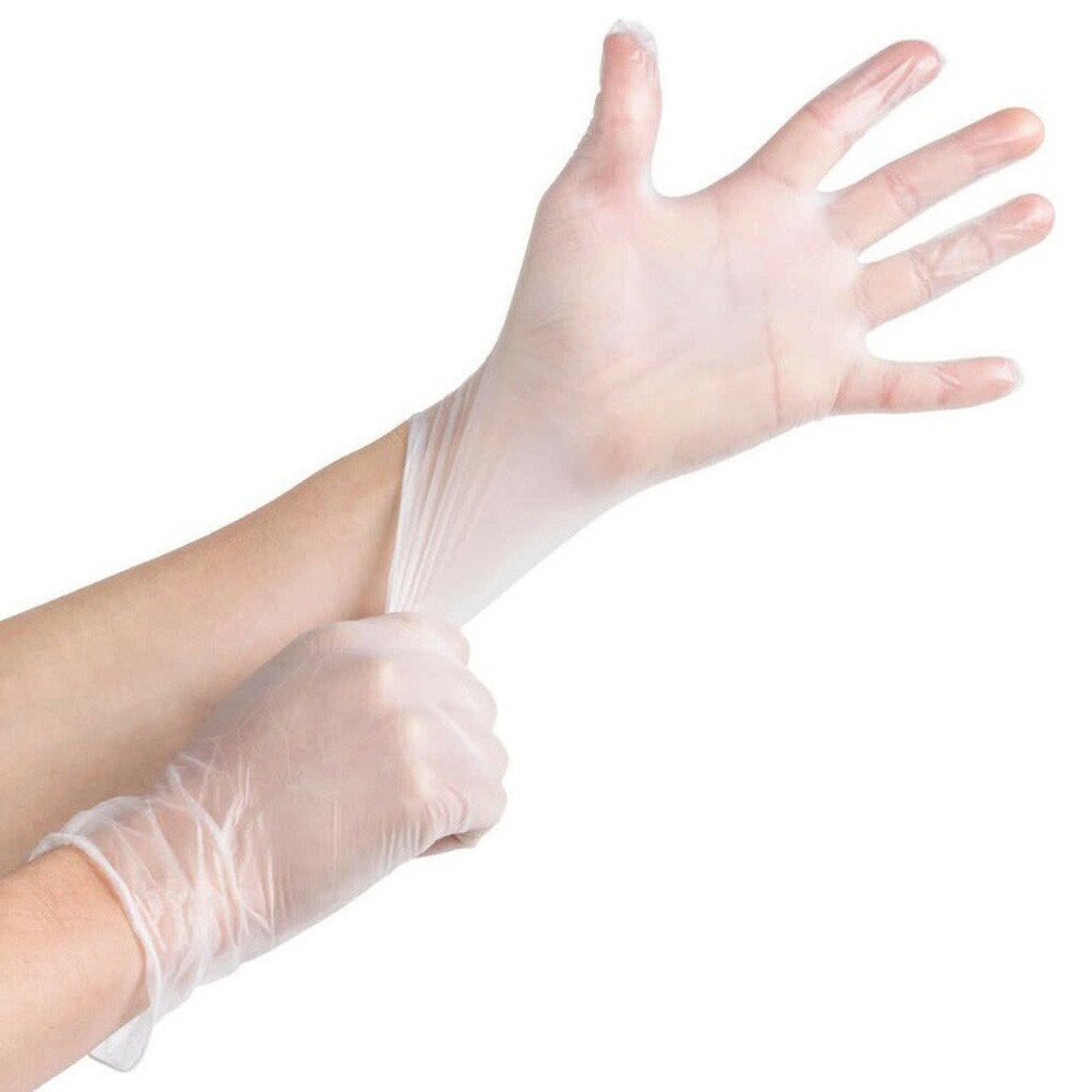 100 Pairs Rubber Handschoenen Comfortabele Wegwerp Monteur Nitril Handschoenen Examen Afwassen Werk Keuken Fruit Groente Handschoenen: L