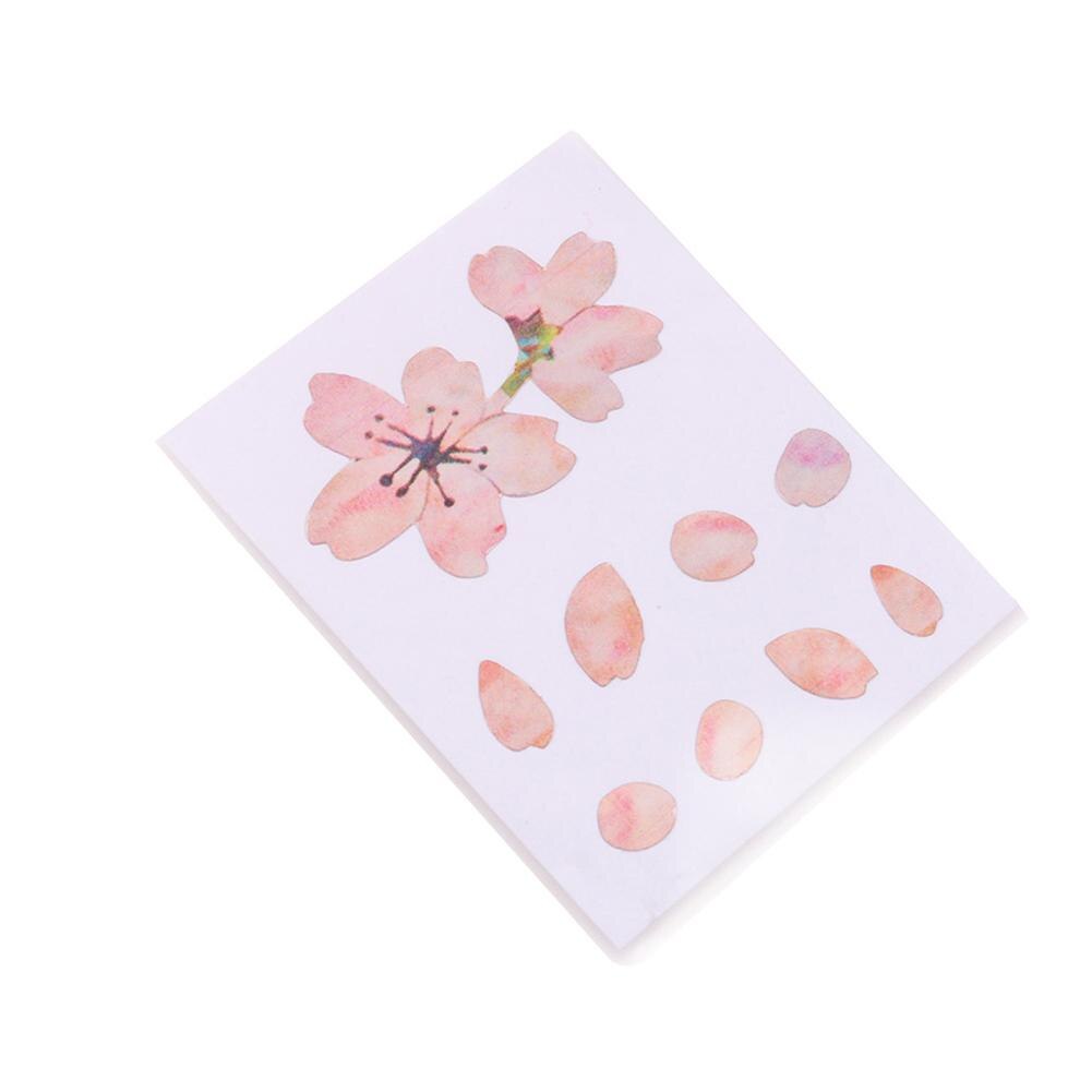 Wiśnia w kwiaty samoprzylepne ukulele gitara naklejki gitara basowa Kalimba słodkie naklejki akcesoria: Default Title