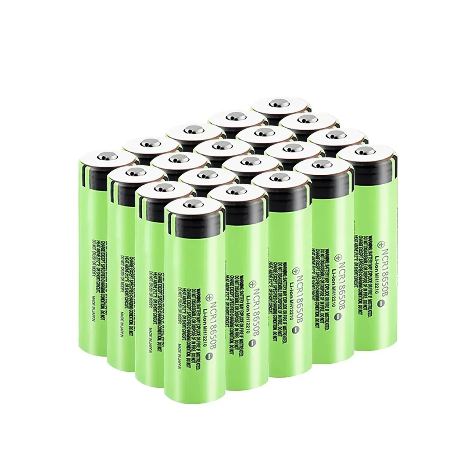 Protected NCR18650B 3.7v 1800mAh 18650 Lithium Rechargeable Battery with Pointed (No PCB) for Flashlight Batteries