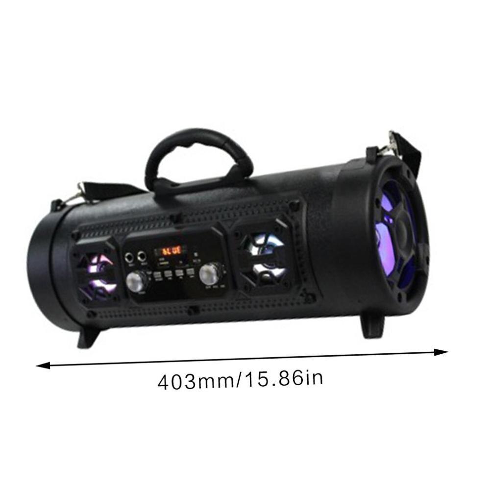 Outdoor Portable Bluetooth Speaker M17 Wireless Subwoofer Speakers Radio FM Mp3 Bike Car Karaoke Player