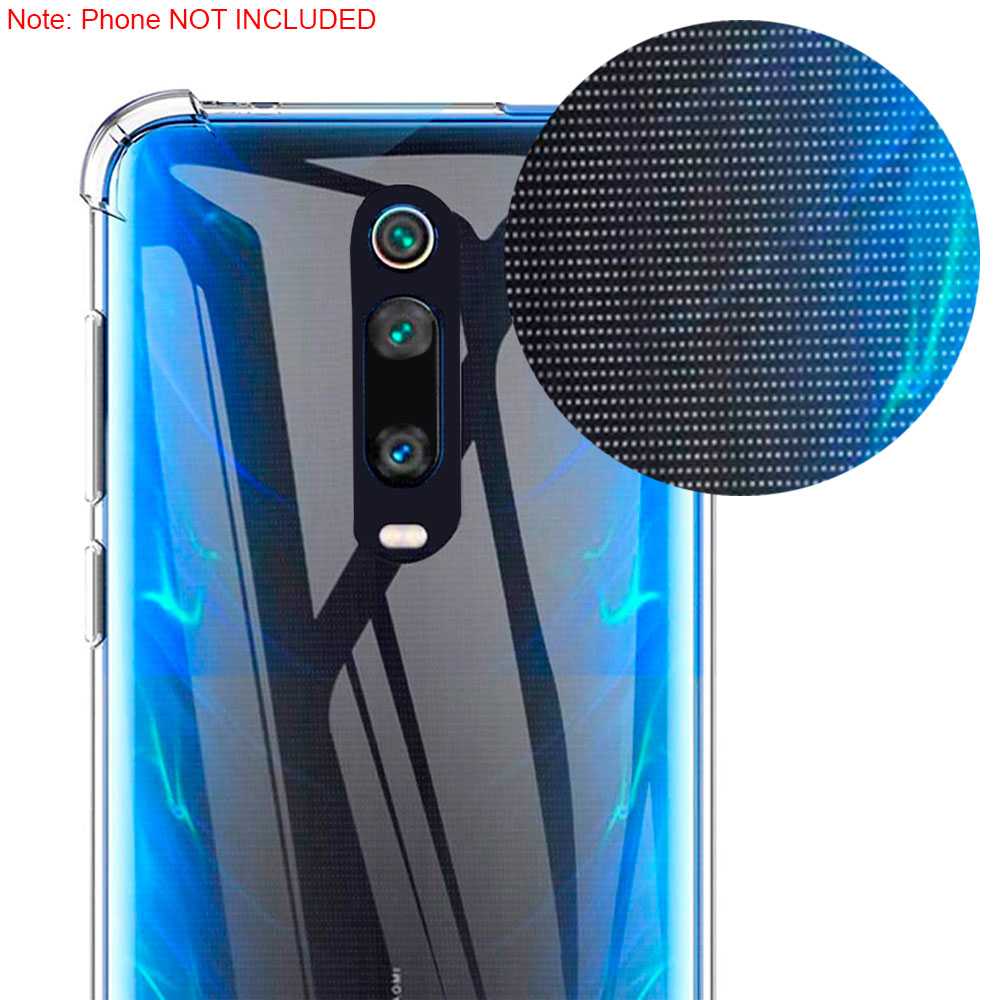 OcioDual Clear TPU Gel Silicone ShockProof Antishock Case Cover voor Xiaomi Mi 9T / 9T PRO K20 / K20 PRO