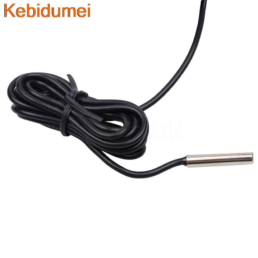 Termómetro Digital electrónico con pantalla LCD, probador de temperatura de-50 ~ 110 grados, sonda de nevera para refrigerador, herramientas de cable de 1 metro
