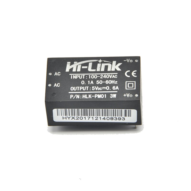 ! ! Módulo de potencia hi-link ac dc 5v 3w HLK-PM01