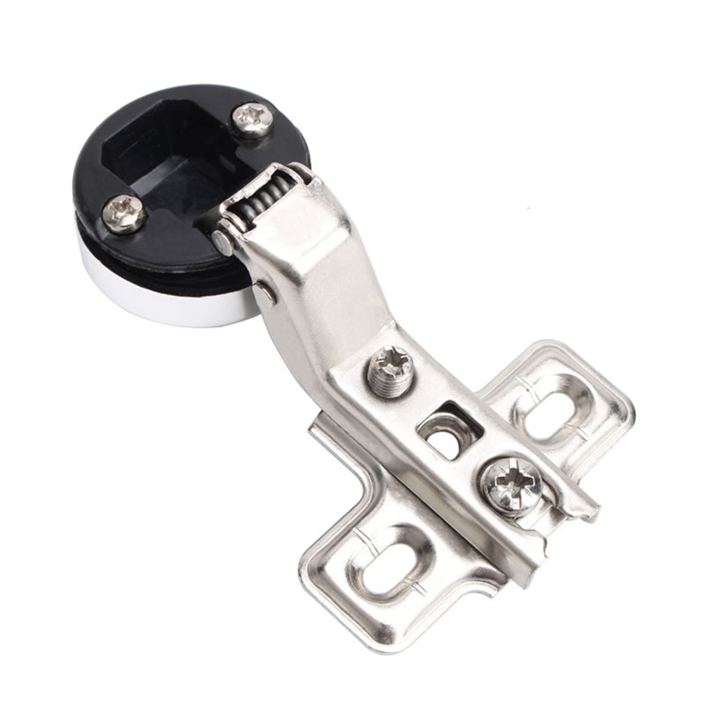 Cupboard Fitting Accessories Full Overlay Furniture Practical Durable Home 26mm Cup Screws Hardware Glass Door Hinge