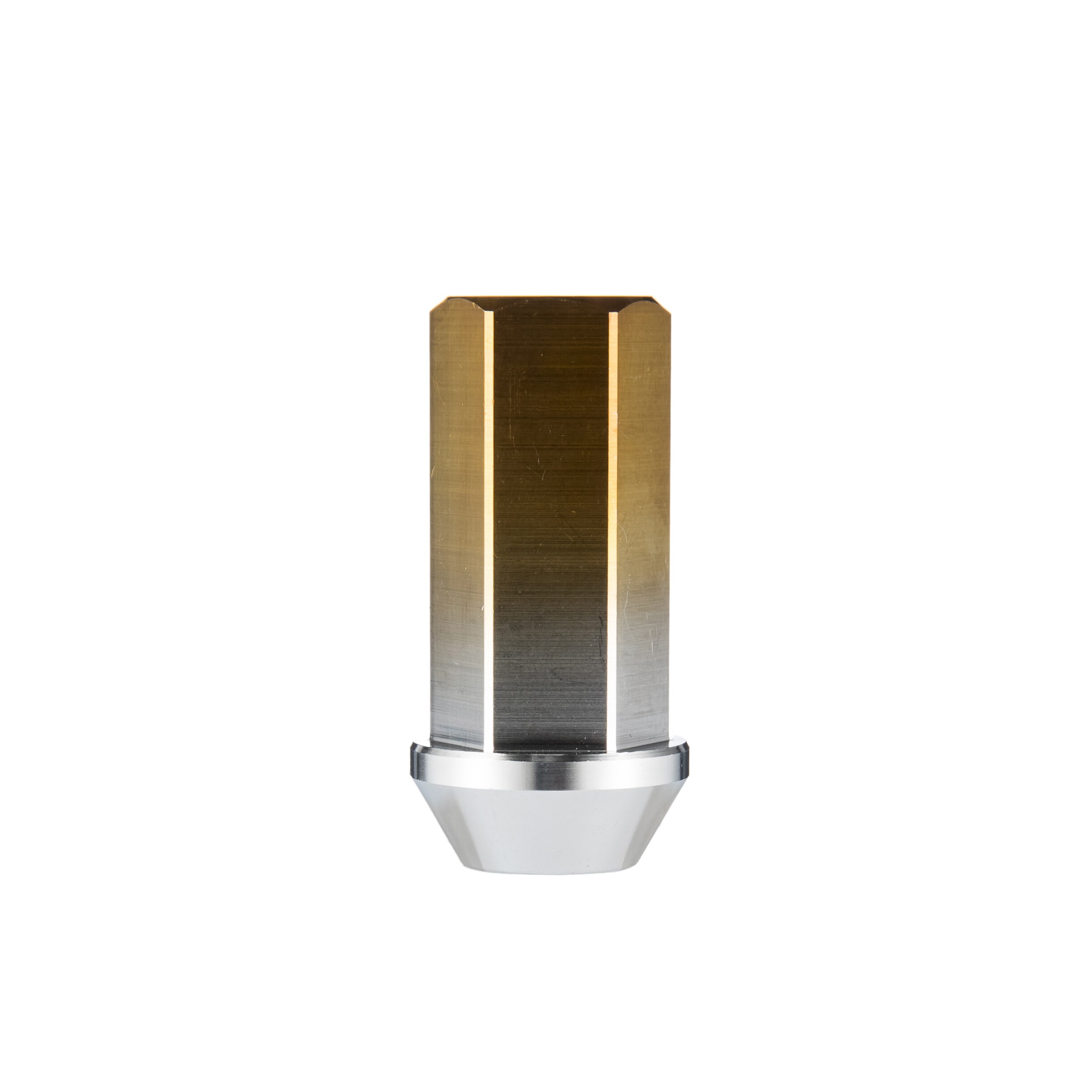 20PCS China Suppliers Universal Car Security Titanium Hub Lock Bolts Spike Wheel Lug Nut Stainless Steel Anti Theft Wheel Nuts: Gold / M12x1.25