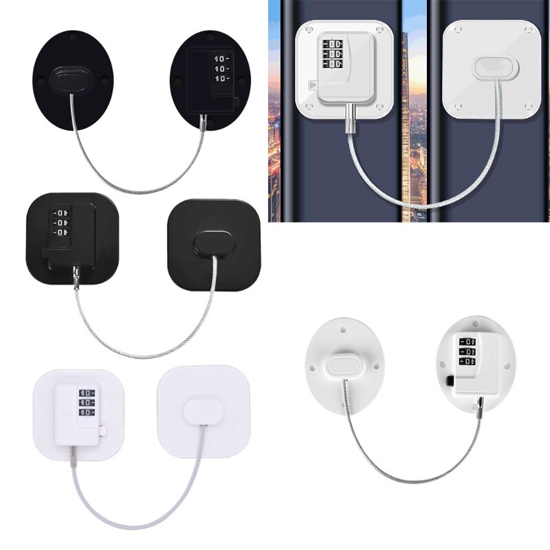 Baby Safety Lock Kids Children Window Draw Door Lockers Safe Security Coded Lock Safe Cabinet Code Combination Locks