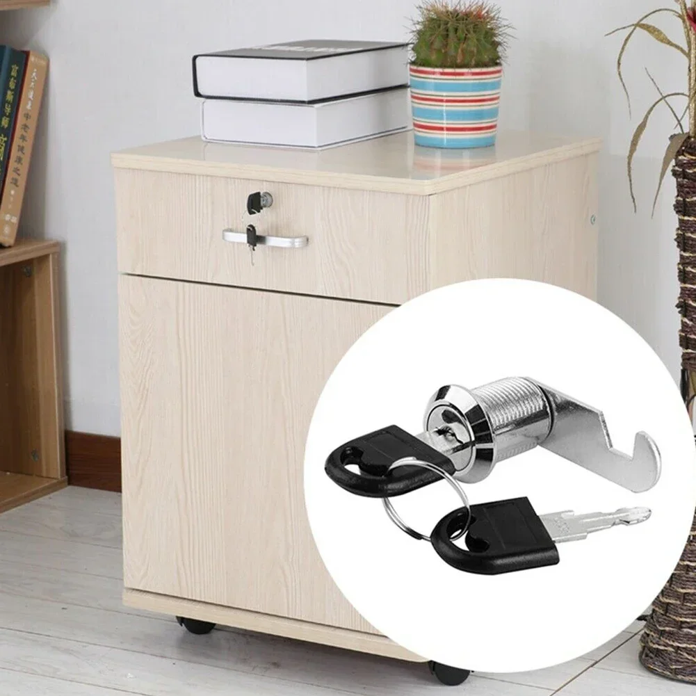 File/Drawer Cabinet Locks With 2 Keys Lock Furniture Hardware Door Cabinet Lock For Office Desk Letter Box Cam Locks