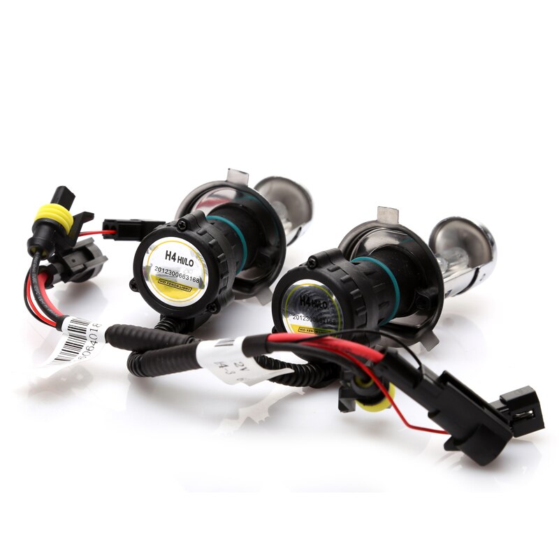 Kit Phare Xénon HID 55W H4 12000K Avec Ballasts Numériques Slim - Pour Voiture, Plus Lumineux Que L'halogène