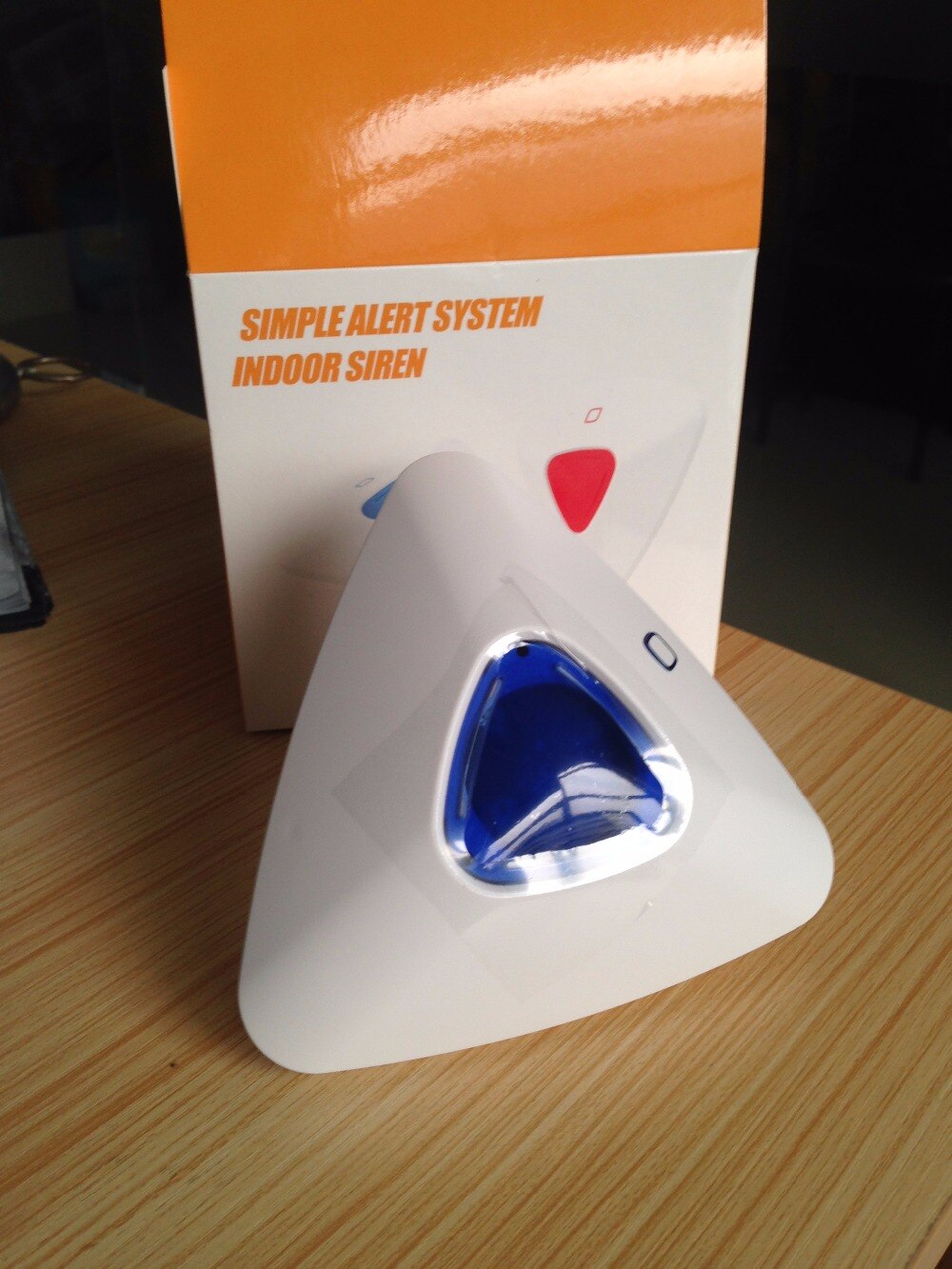 Alarma estroboscópica inalámbrica para interior, sirena de advertencia de 95db para alarma wifi G90B Plus