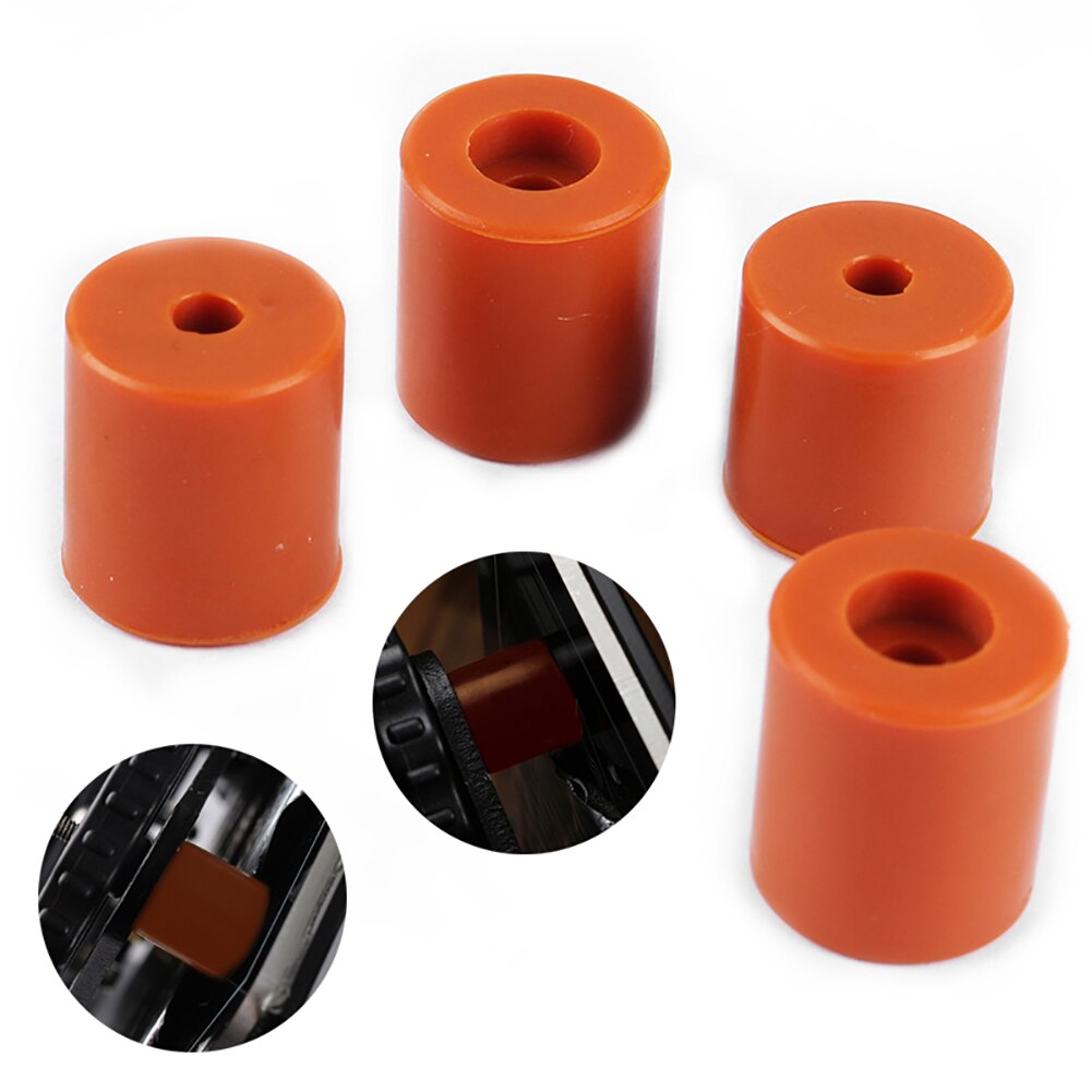4Pcs/Set Silicone Insulated Dampers Buffers Tube Unit for 3D Printers Ender 2 3