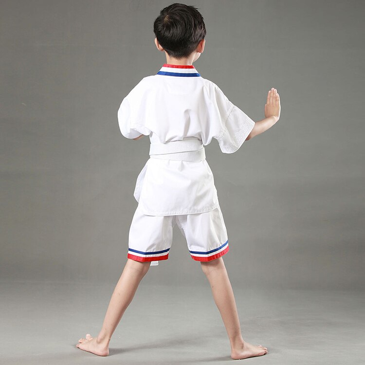 Kids Taekwondo Uniform Boy Taekwondo Uniforms Children Karate Judo Girl Taekwondo Suit Dobok Children TKD Clothing