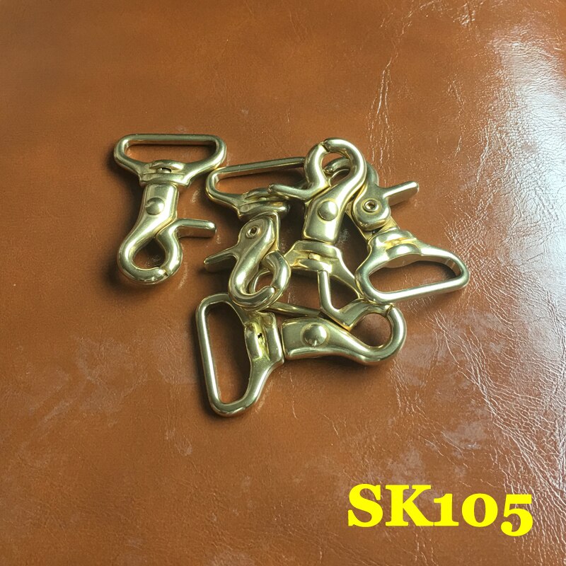 (SK105) 2 pc Massivem Durcheinander Frühjahr schnappen Haken schwenken Haken Schlüssel Ring Kette Hardware- Japan-Typ-5