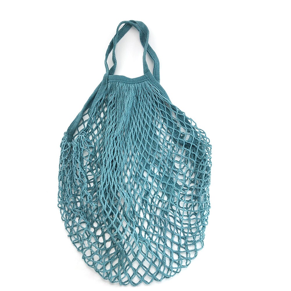 Mesh Shopping Bag Reusable String Fruit Storage Handbag Totes Women Shopping Mesh Net Woven Bag Shop Grocery Tote Bag: c