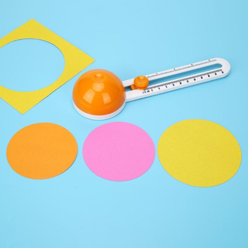 Cuchillo de corte redondo con Patchwork, brújula, círculo, cortador de papel para tarjeta de Scrapbooking