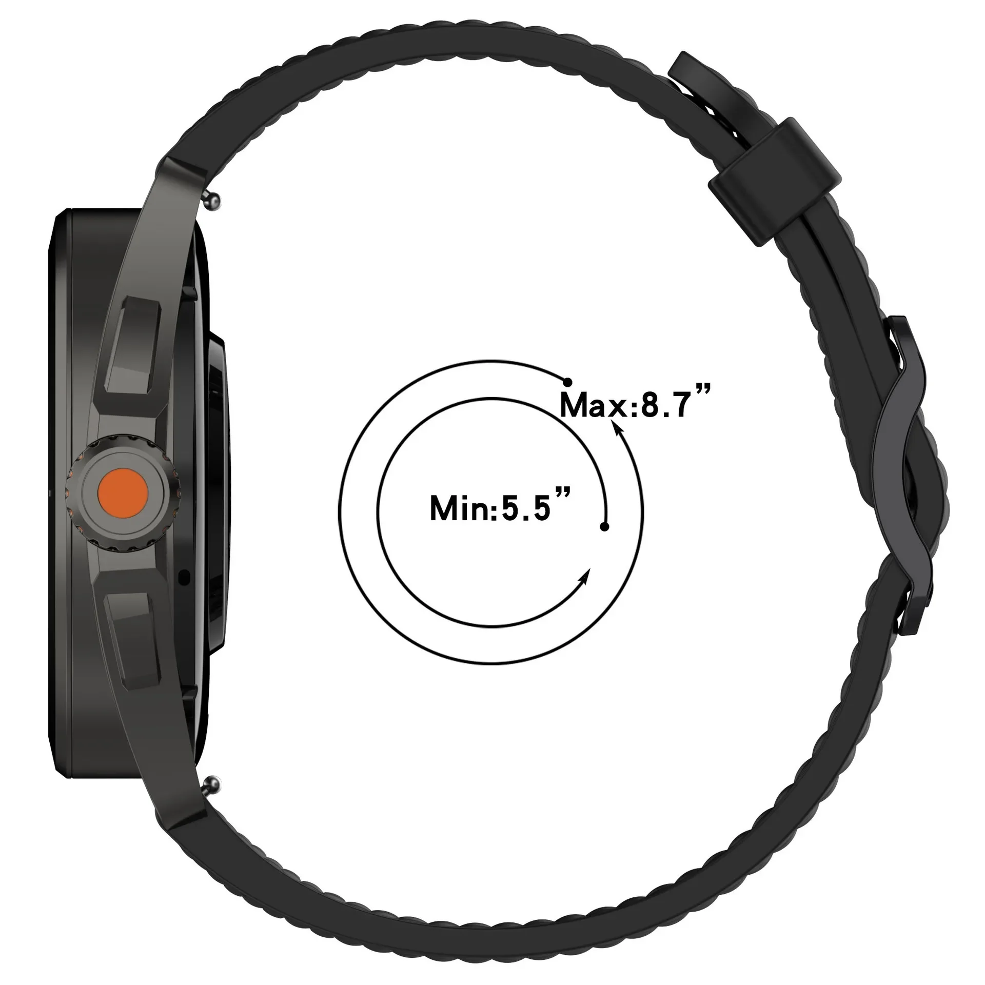 20mm 22mm Siliconen Horlogeband Voor Garmin Forerunner 55 158 965 745 245 255 265 645 MUZIEK armband Correa Voor Garmin Venu 2 3 HR