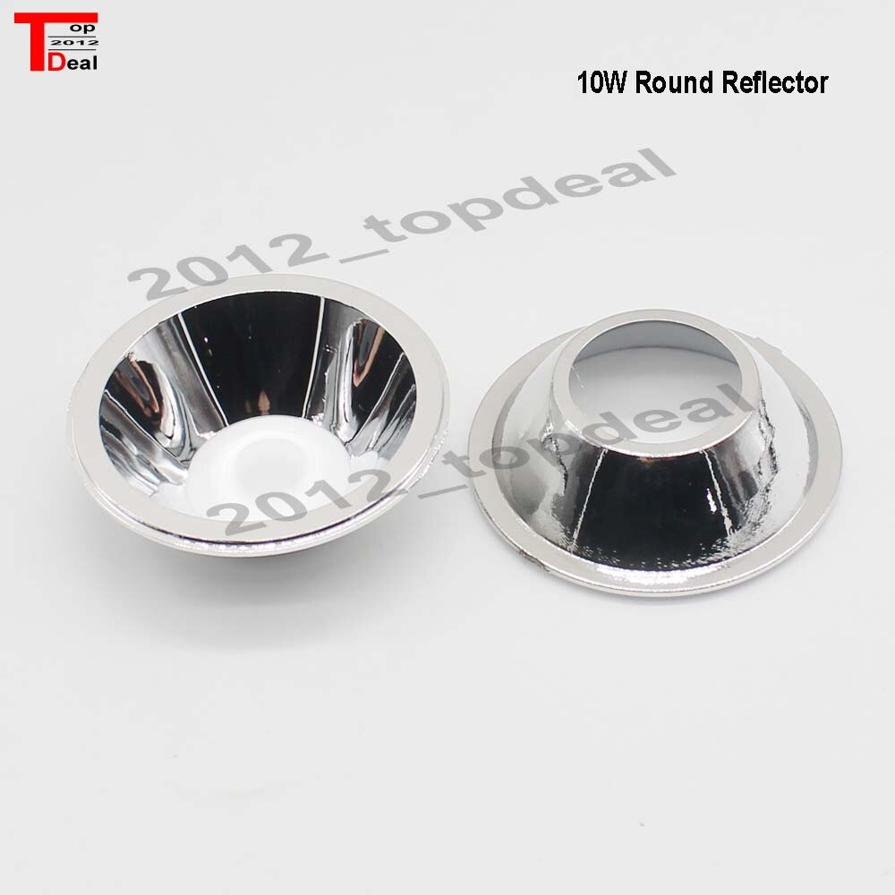 10 stks/partij len Reflector Collimator Voor 44mm Glas lens van 10 W 20 W 30 W 50 W 100 W LED chip len