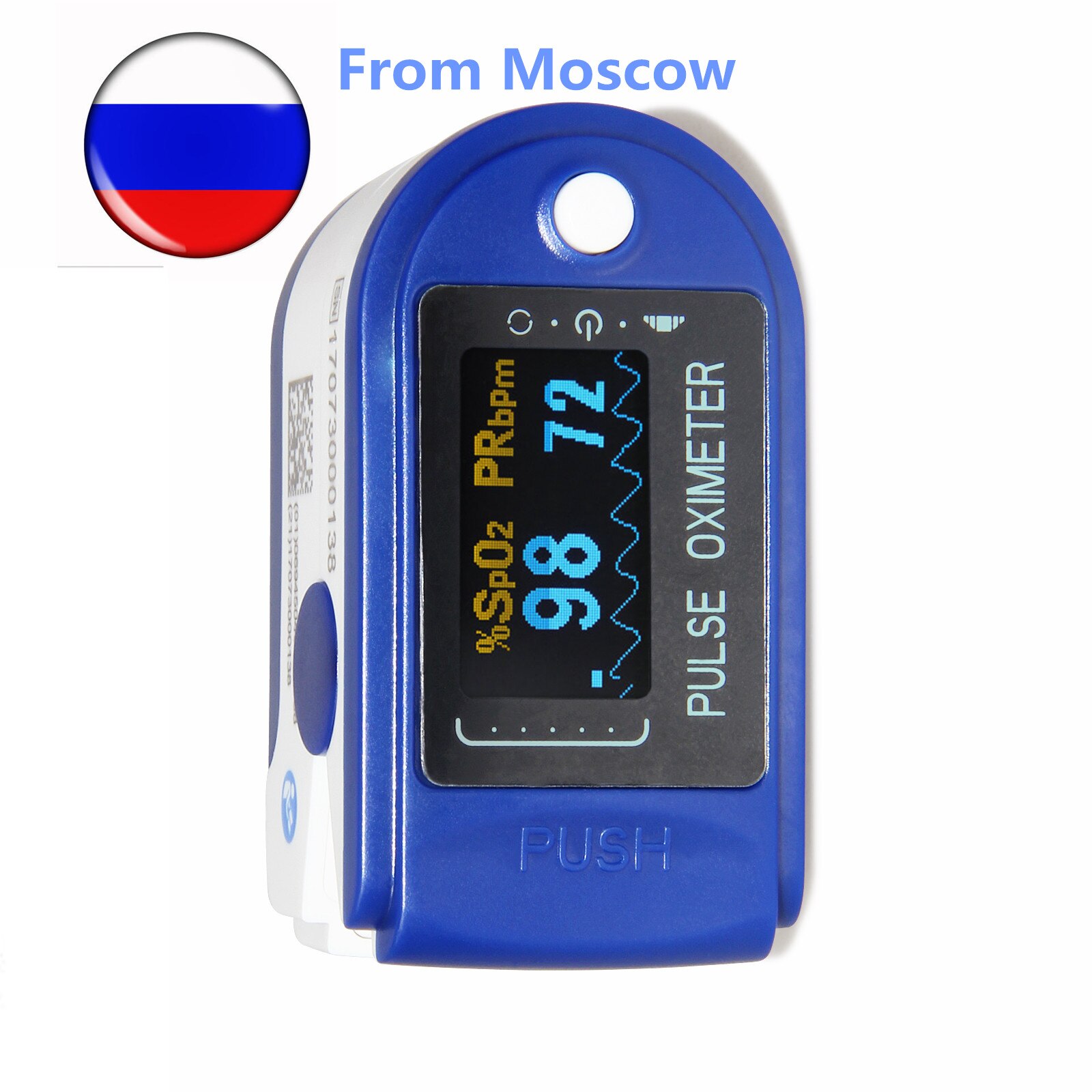 CONTEC CMS50D TFT Screen Digital Finger tip Pulse Oximeter, Spo2 monitor Hanging Line