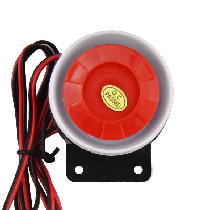 220v zumbador alarma Tweeter alarma antirrobo sirena piezoeléctrica impermeable