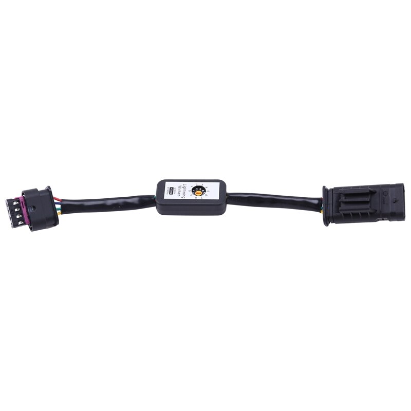 2 Pcs 3-Step Sequential Flow Semi Dynamic Chase Flash Tail Light Module