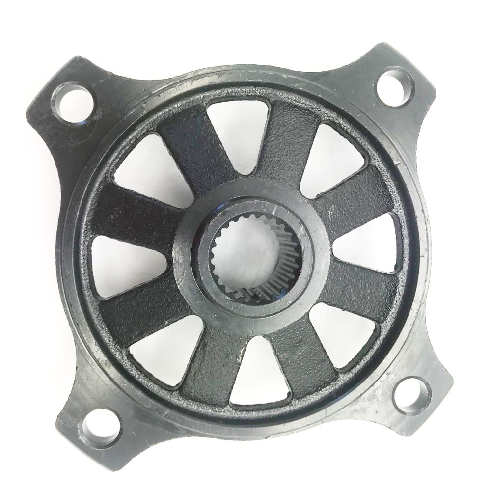Black 150CC 250CC GT150 ATV Go Kart Rear Wheel Flange Hub For Hammerhead Shineray