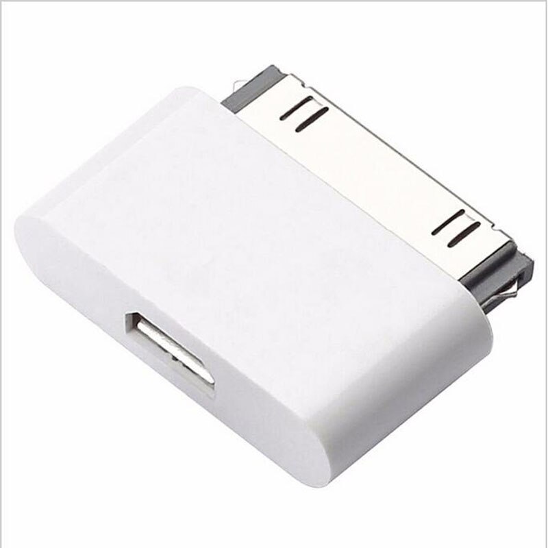 30 Pin Naar Micro Usb Dock Charger Adapter Converter Voor Iphone 4 4S 3GS Ipad 3 2 Ipod touch 4 Android Opladen Usb Kabel Cord