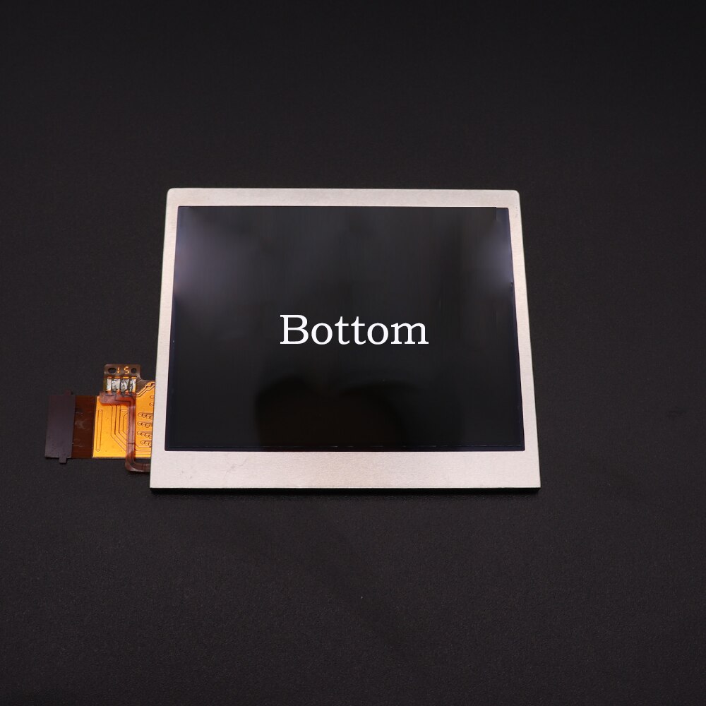 Top Upper / Lower Bottom LCD Display Screen Touch Screen Digitizer Glass Replacement For DS Lite for NDSL Game Console
