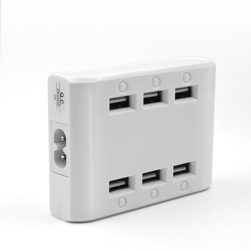 6 Port USB Lader Multi Port Voor Rapid Intelligente 4.8 v Reislader MAY8