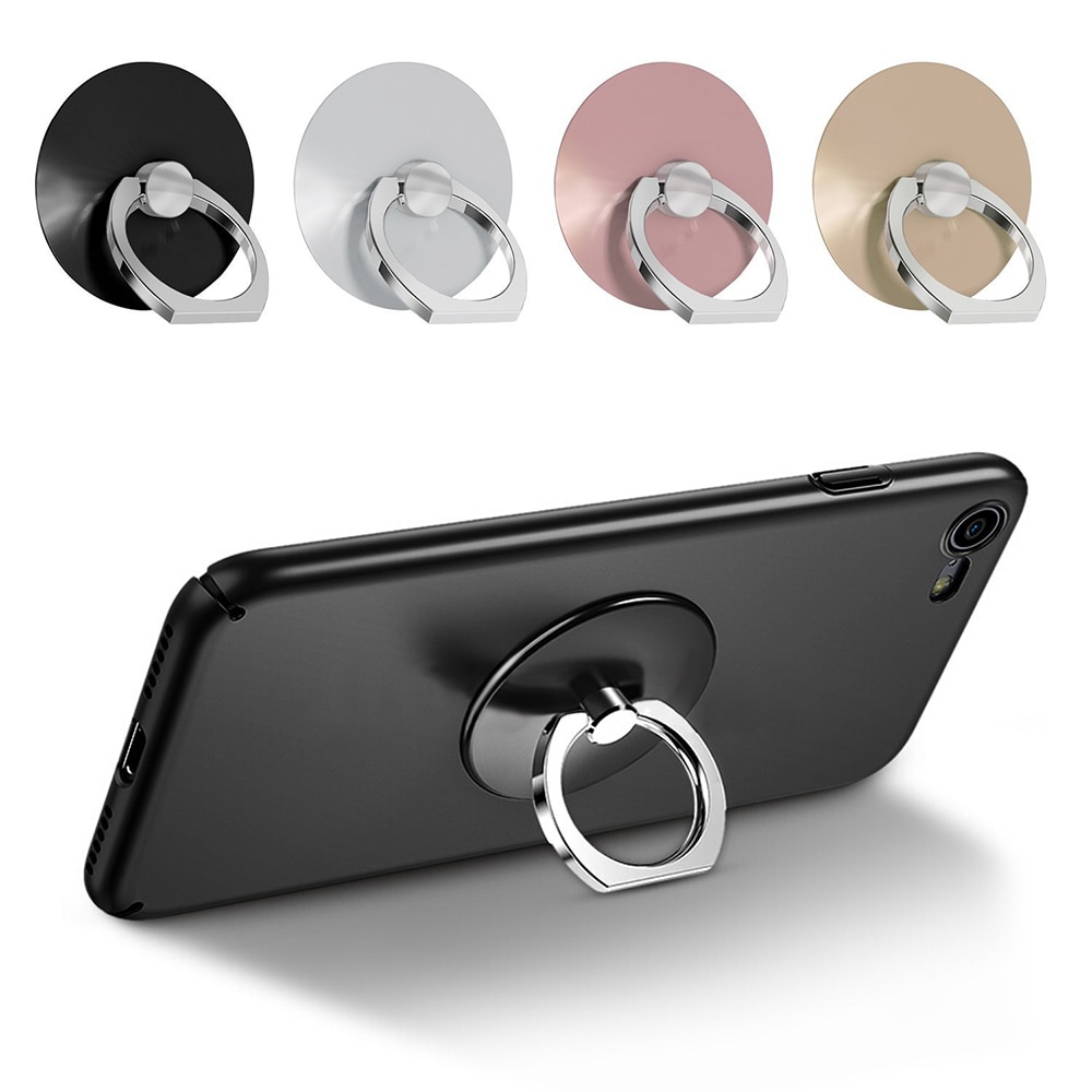 Anel de dedo do telefone móvel smartphone suporte para o iphone xs huawei samsung celular inteligente redondo telefone anel titular do carro suporte de montagem